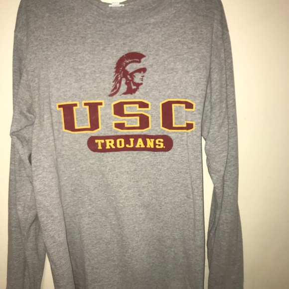 🌪🔥⭐️Vintage USC Long Sleeve Tee - Picture 2 of 3